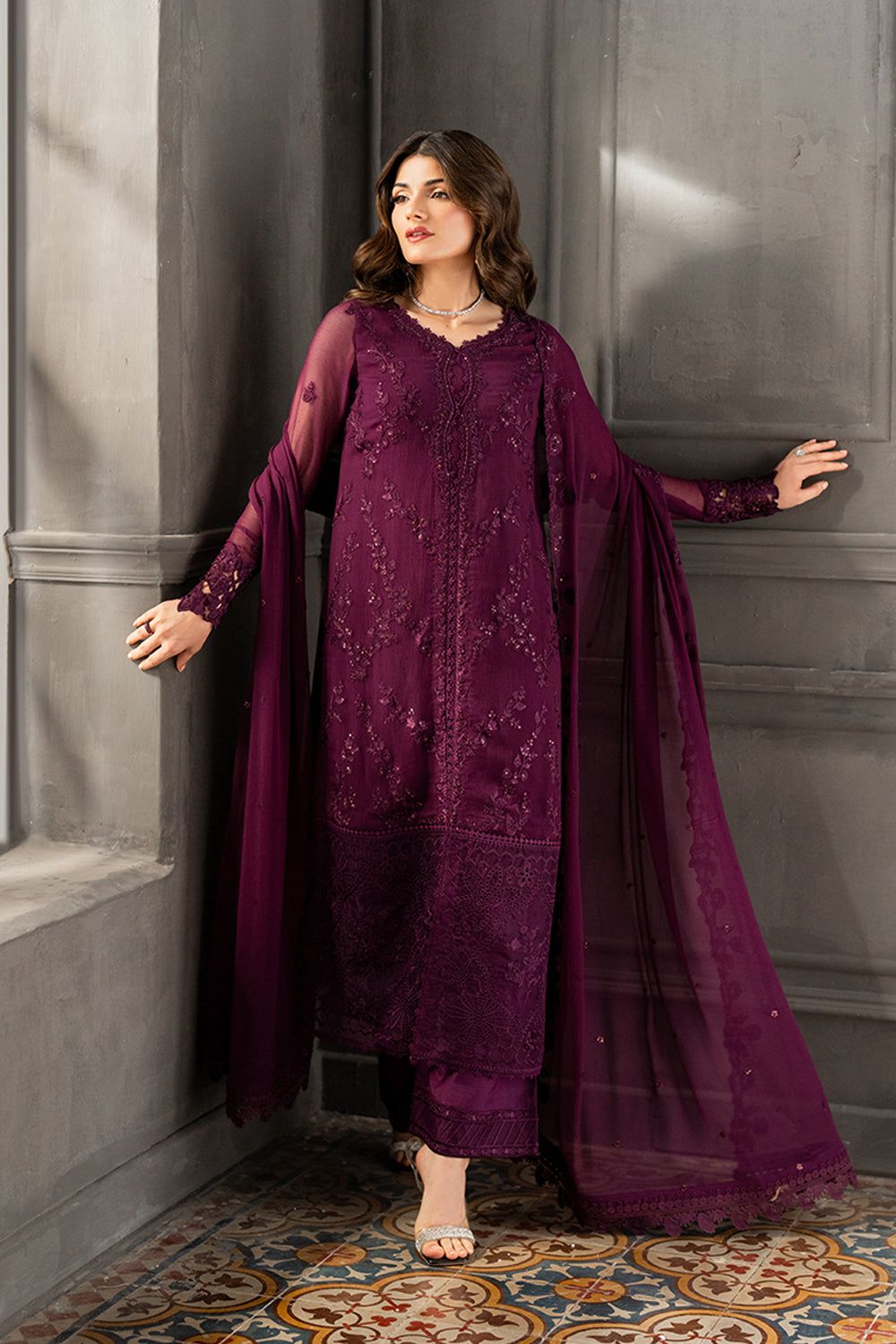 AZURE ENSEMBLES ROSE NOIR